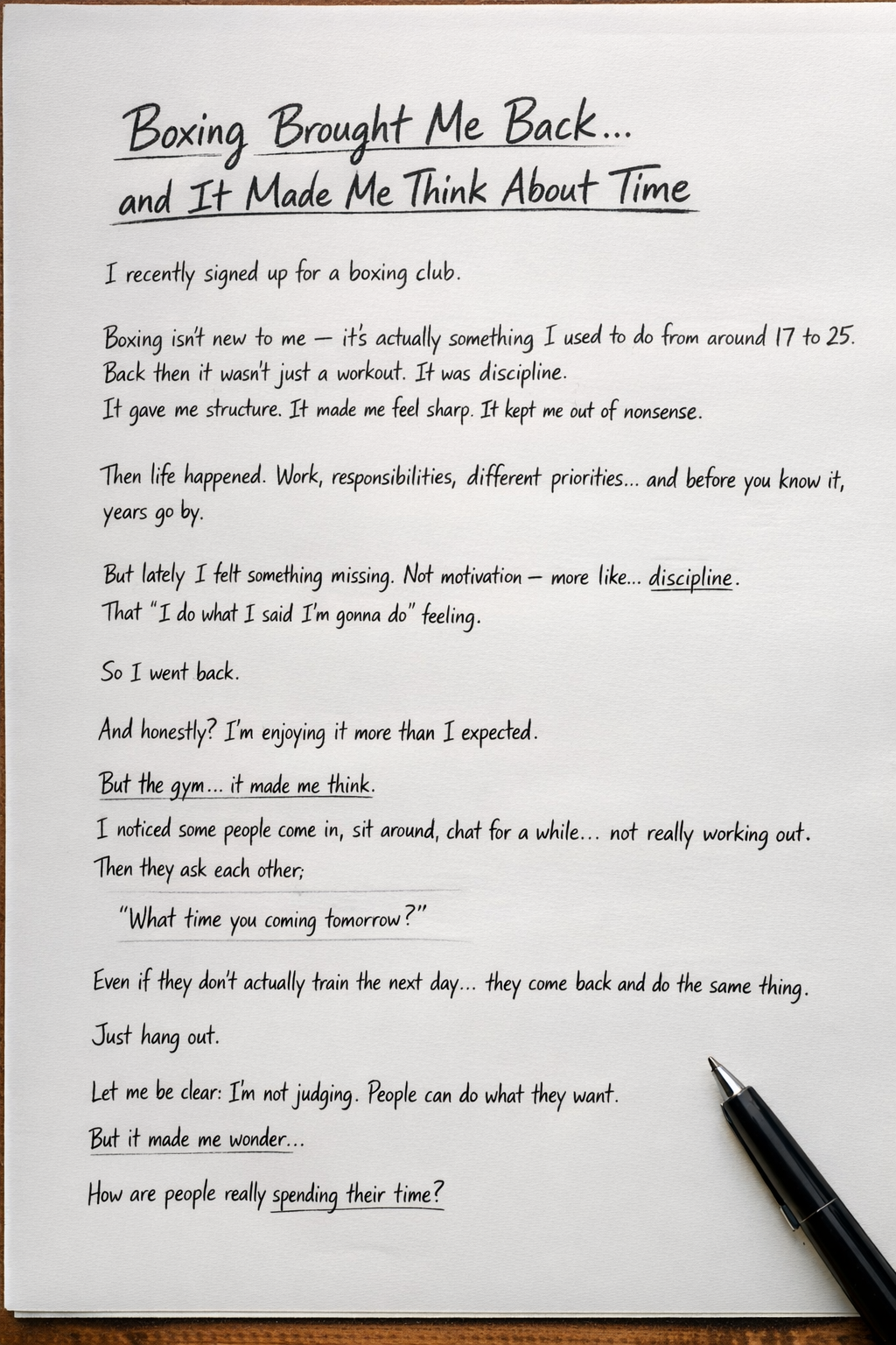 The Most Valuable Asset We Waste Without Noticing